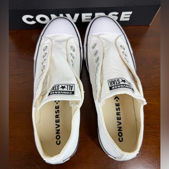 Converse Chuck Taylor All Star Slip CTAS White 164301F Sz Womens Size 9 / Men 7 - Picture 5 of 7